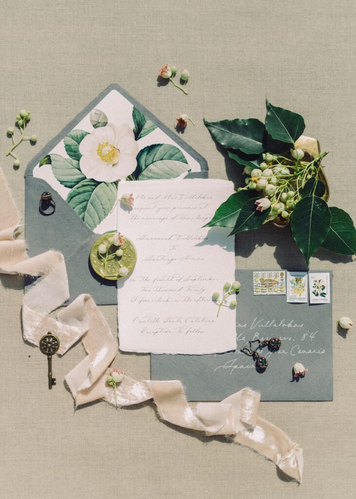 Imagen sobre invitación boda